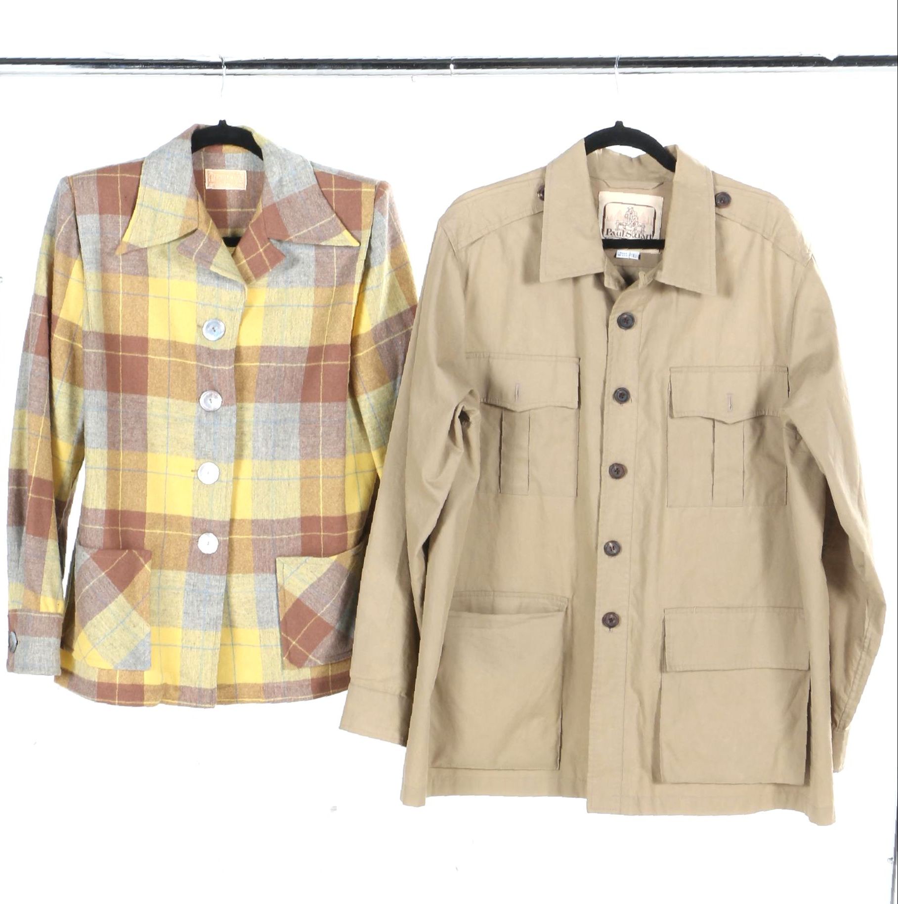 Pendleton Wool Blazer and Paul Stuart Jacket