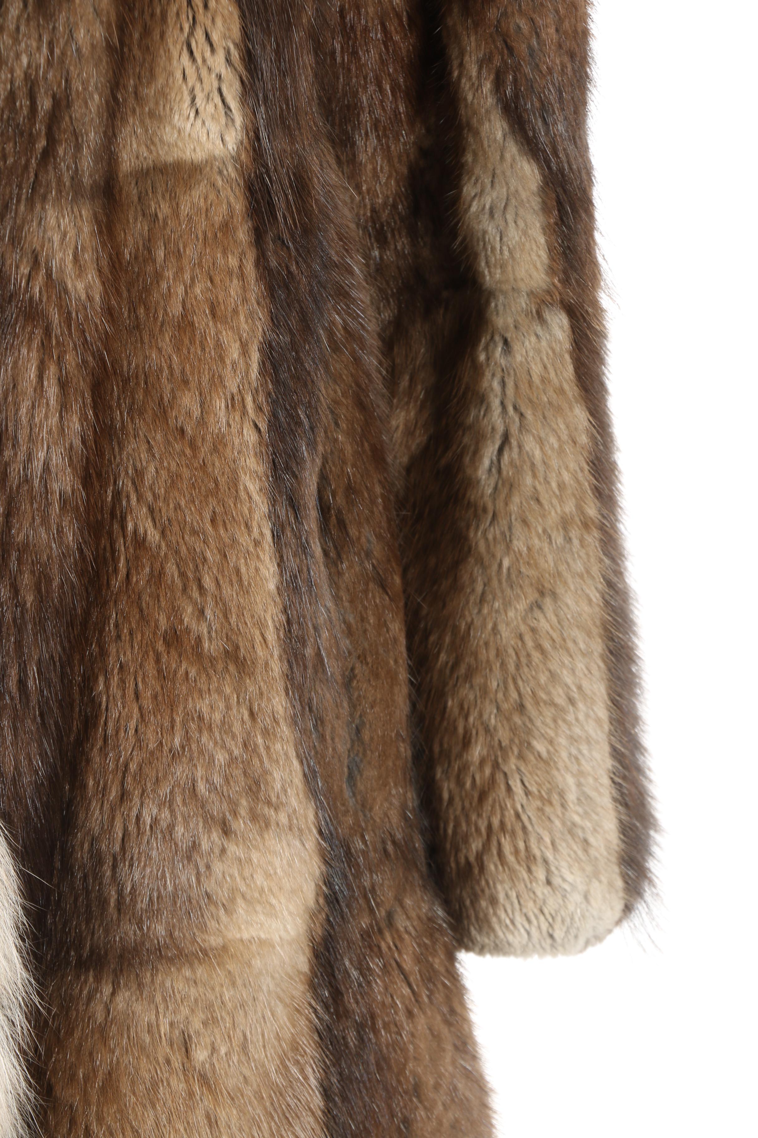 Furs by Lister Muskrat and Fox Fur Coat
