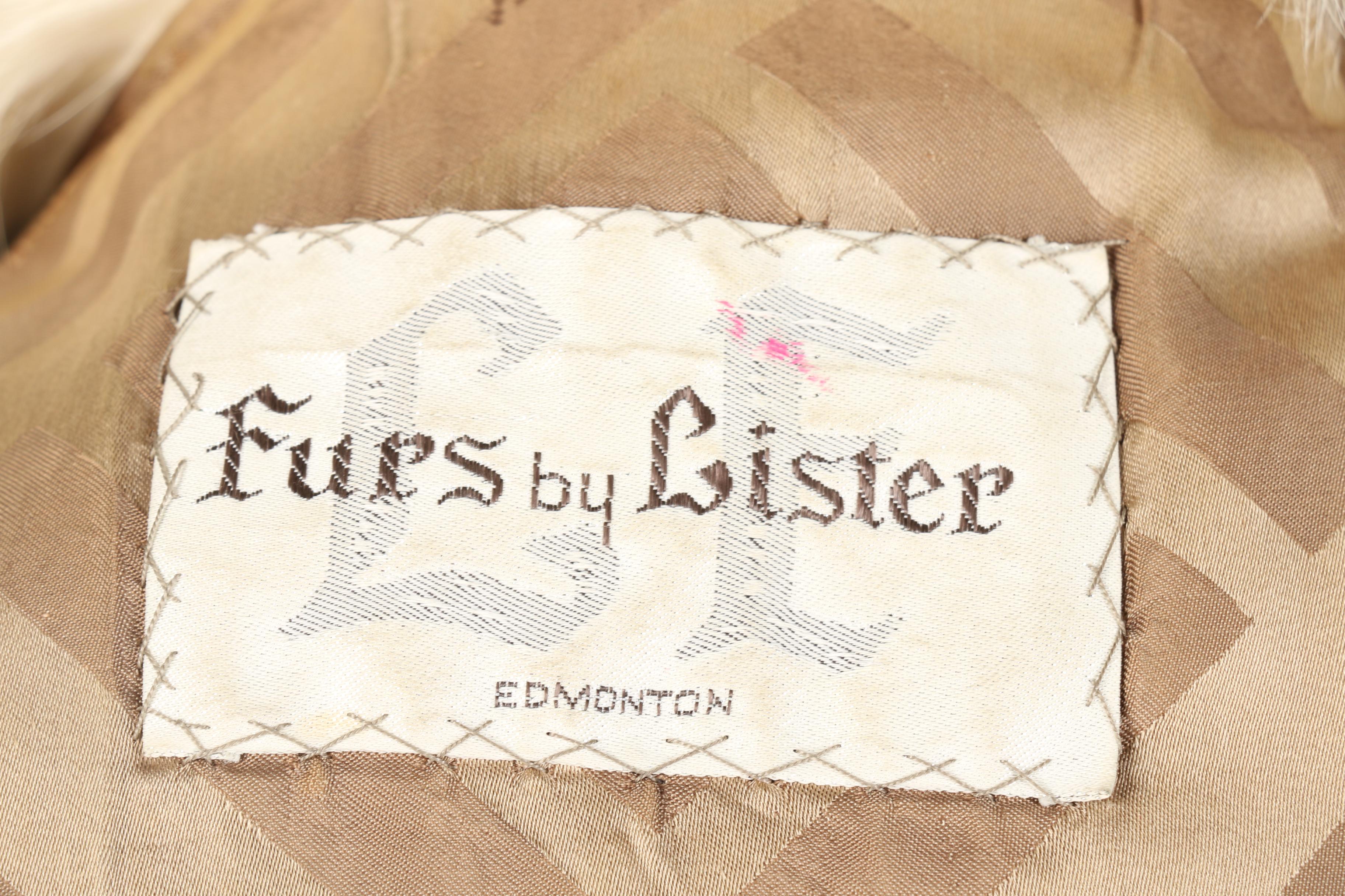 Furs by Lister Muskrat and Fox Fur Coat