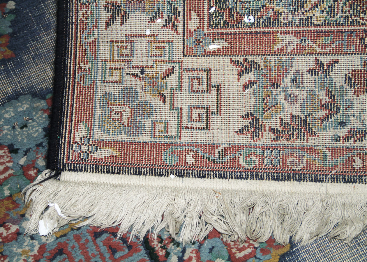 Vintage Machine Woven Chinese Area Rug