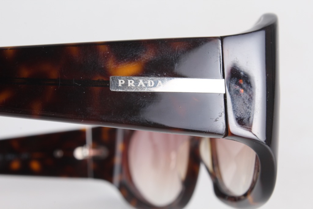 Prada Tortoiseshell Style Sunglasses