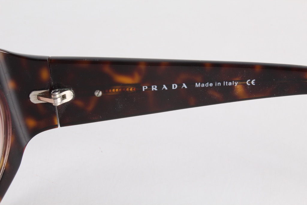 Prada Tortoiseshell Style Sunglasses