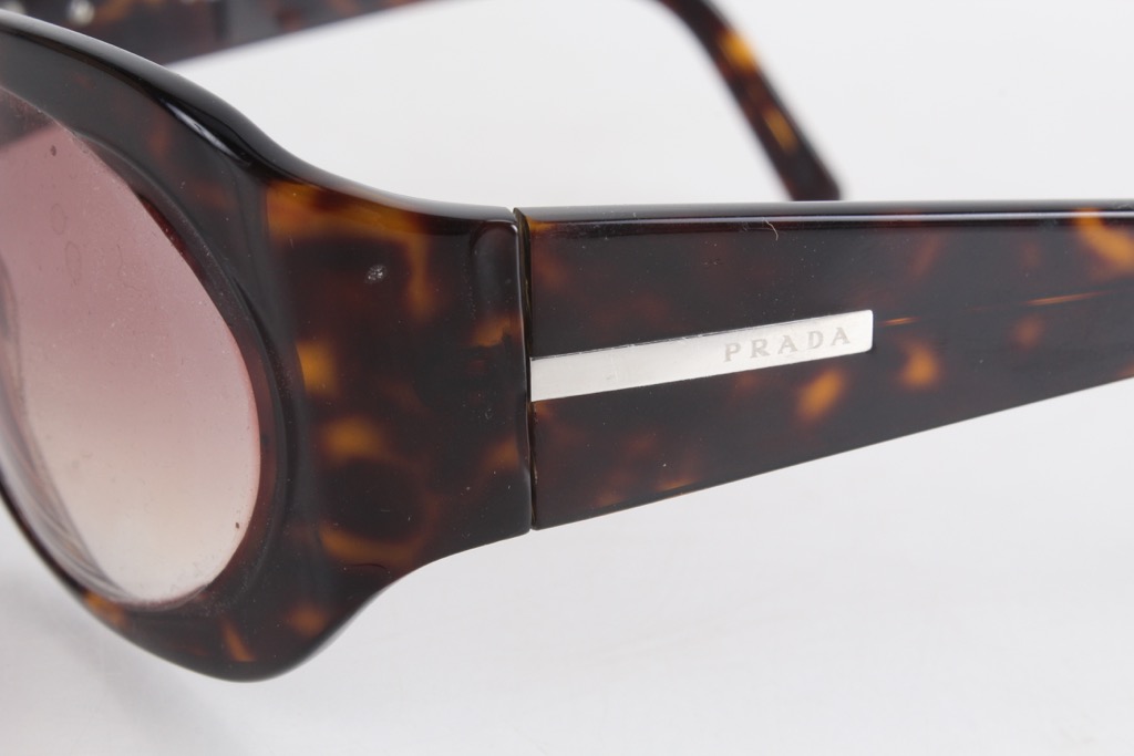 Prada Tortoiseshell Style Sunglasses