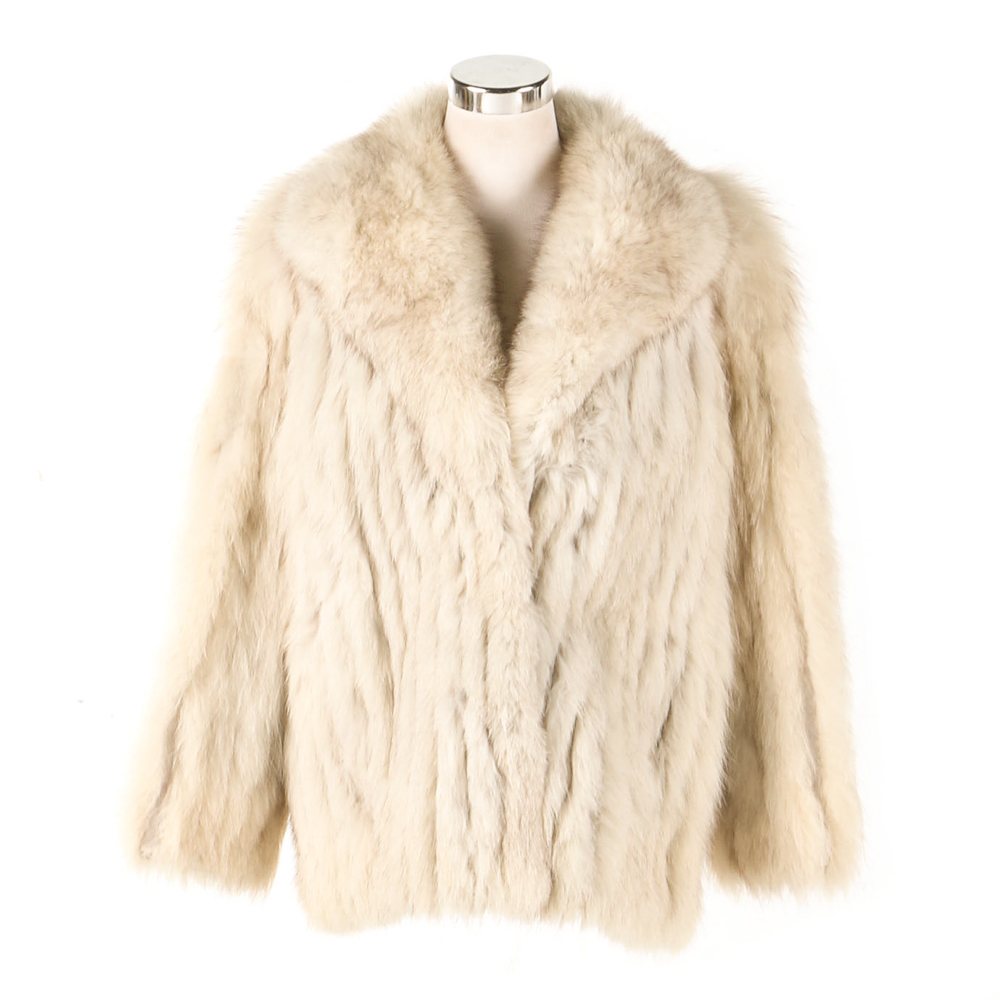 Saga Fox Norwegian Fox Fur Jacket