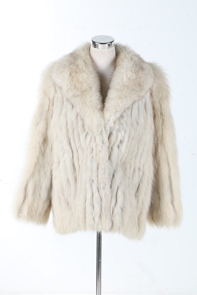 Saga Fox Norwegian Fox Fur Jacket