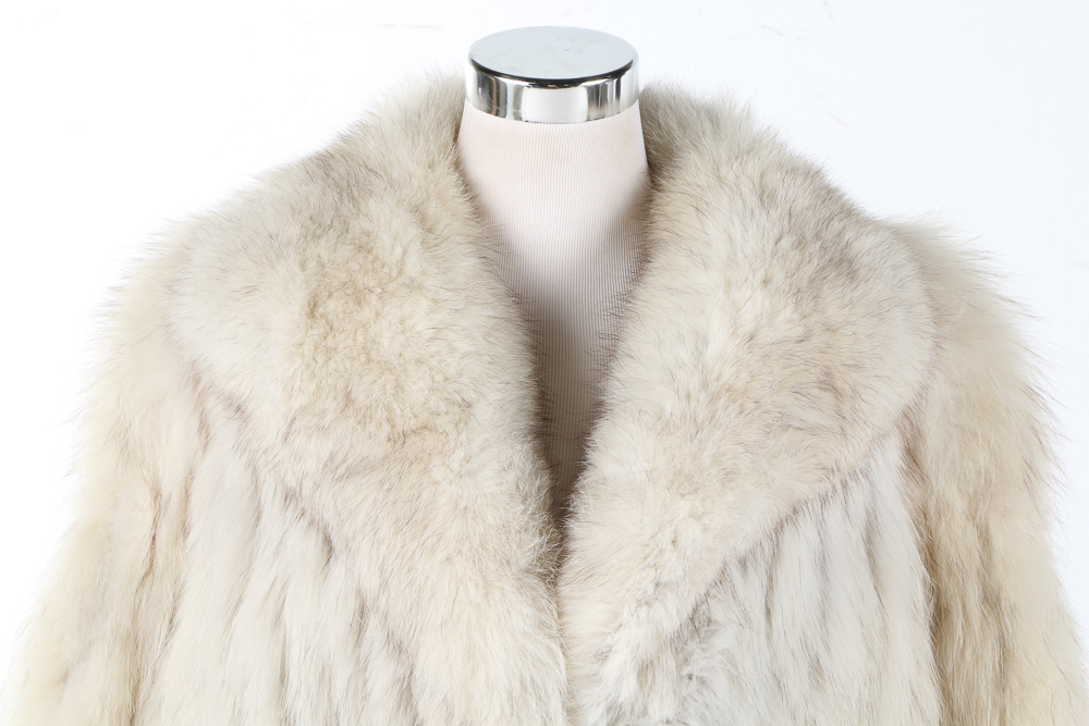 Saga Fox Norwegian Fox Fur Jacket