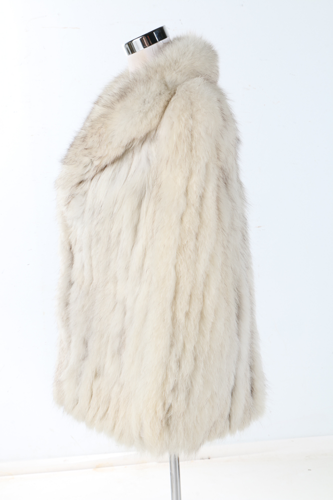 Saga Fox Norwegian Fox Fur Jacket