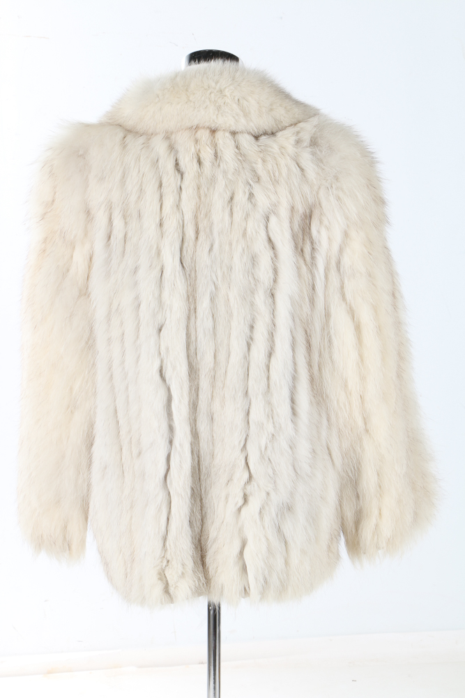 Saga Fox Norwegian Fox Fur Jacket