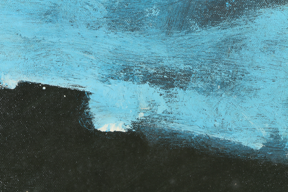 1973 Tartaglia Pioro Oil Painting on Canvas "Funghi"