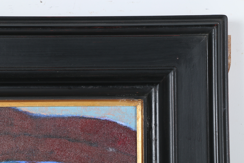 Ana Maria Deza Oil Painting on Canvas "Mandolin Still Life"