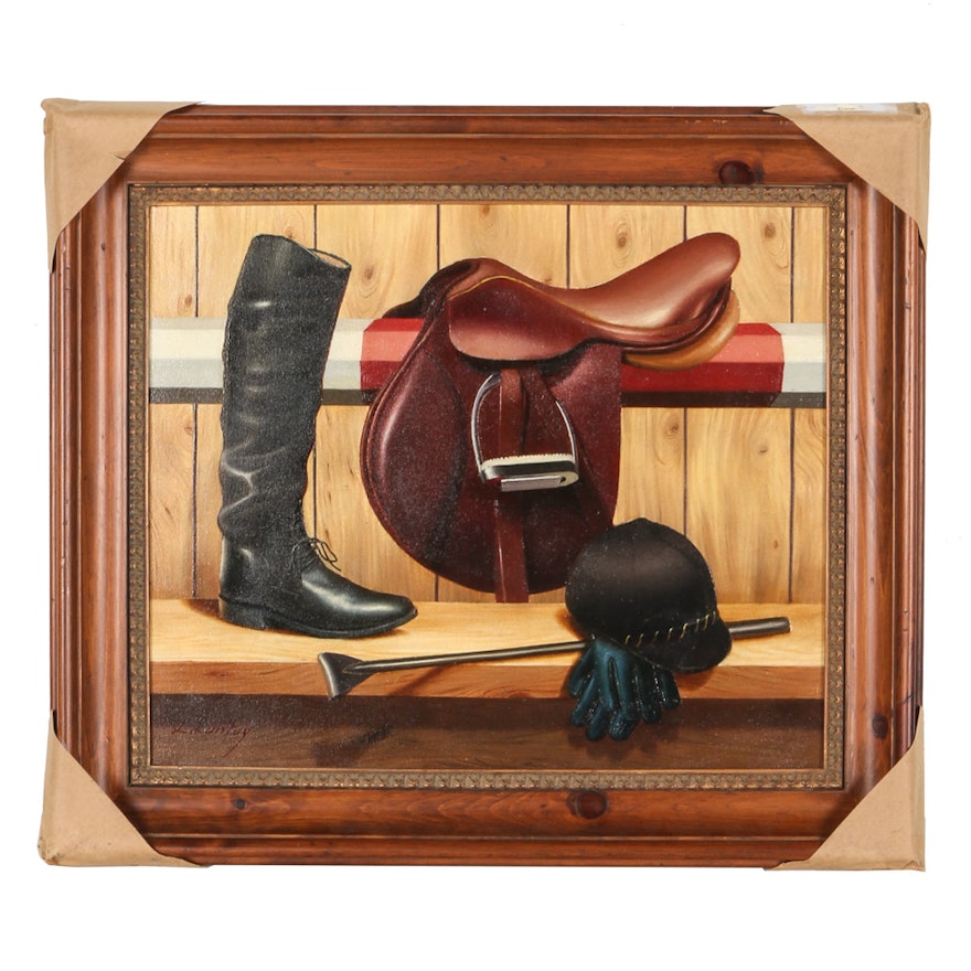 Jose Llantoy Oil Painting On Canvas "Tack"