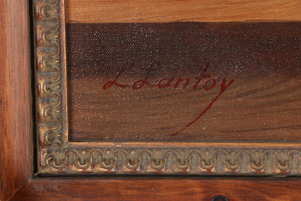 Jose Llantoy Oil Painting On Canvas "Tack"