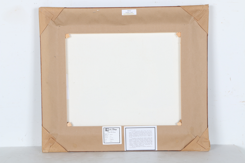 Jose Llantoy Oil Painting On Canvas "Tack"