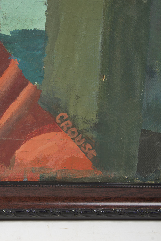 Danny Crouse Oil Painting on Canvas Portrait of a Woman