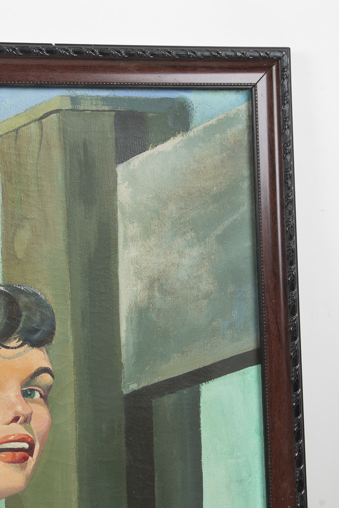 Danny Crouse Oil Painting on Canvas Portrait of a Woman