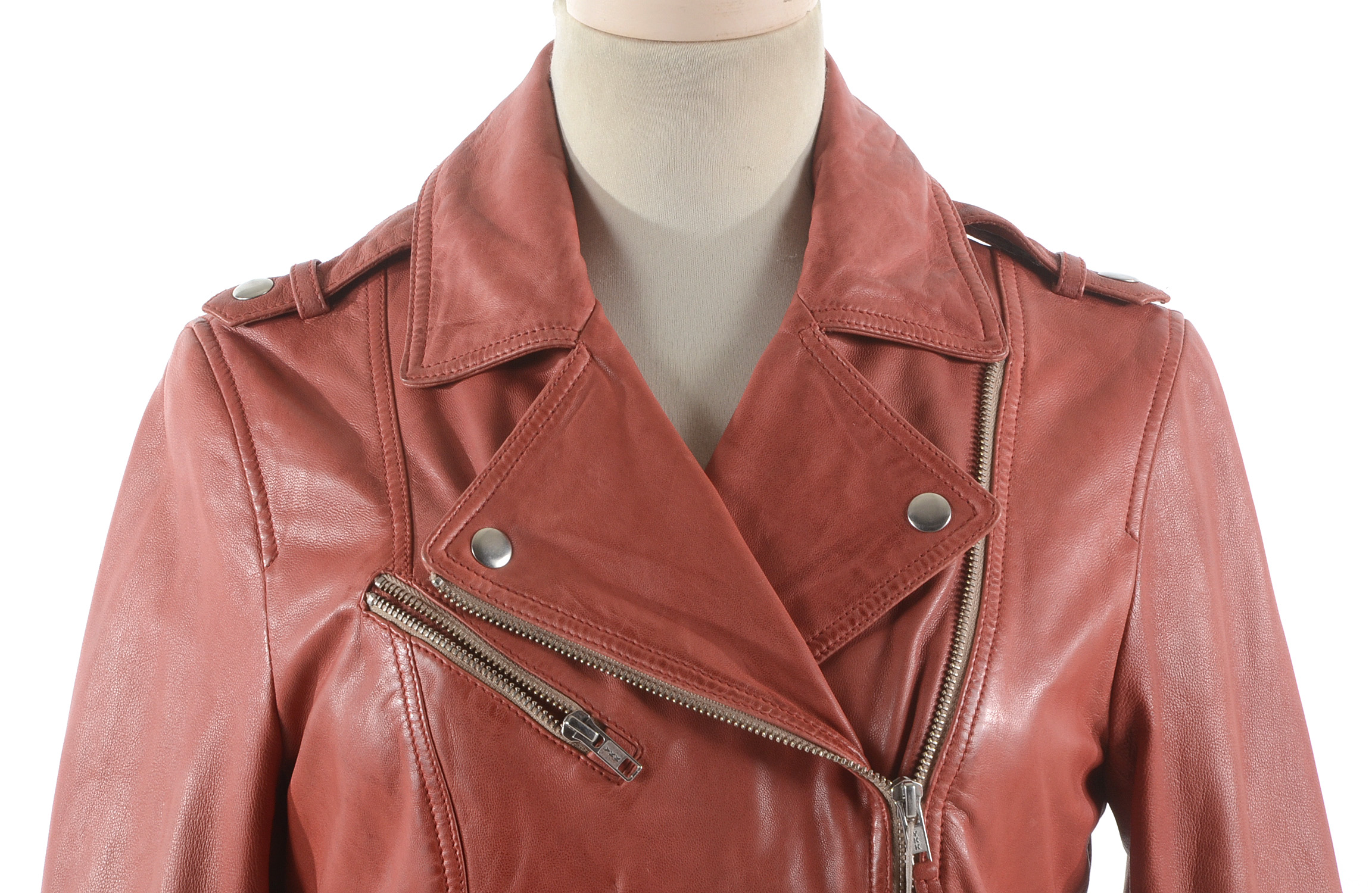 Soia & Kyo Women's Lambskin Motorcycle Jacket