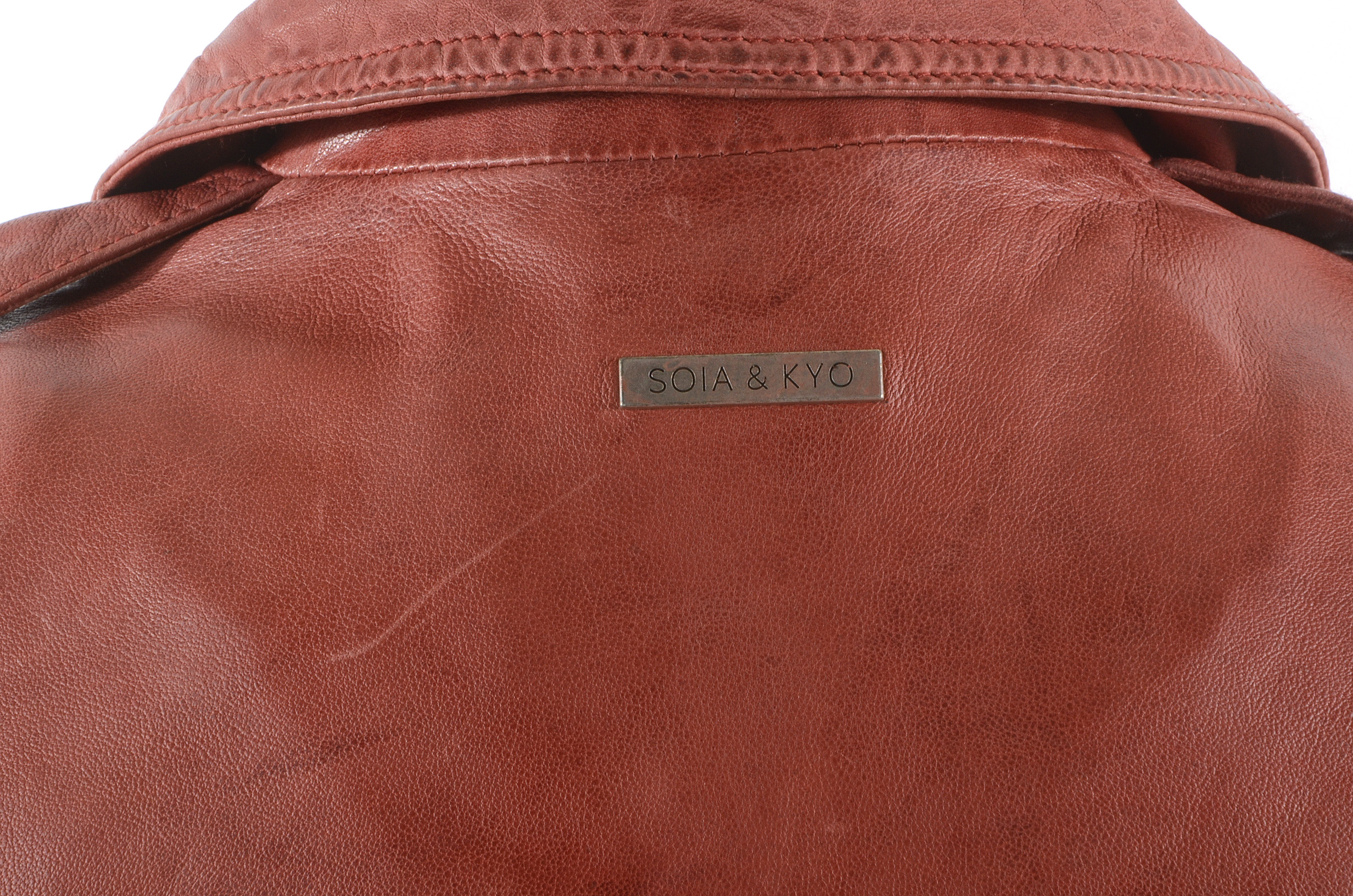 Soia & Kyo Women's Lambskin Motorcycle Jacket