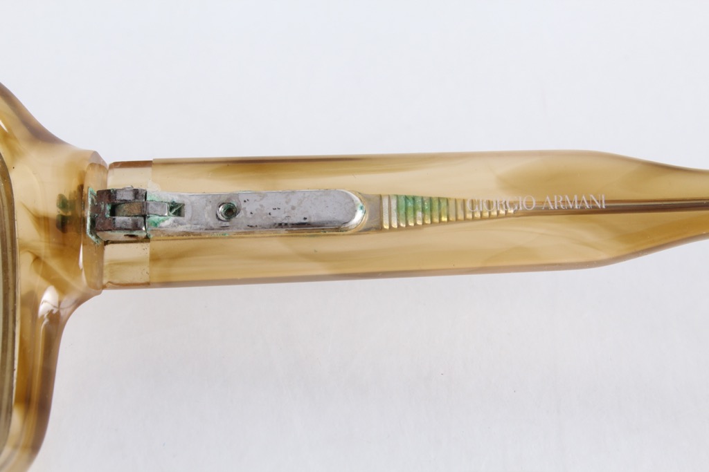 Giorgio Armani Tortoiseshell Sunglasses in Light Brown/Havana Blonde