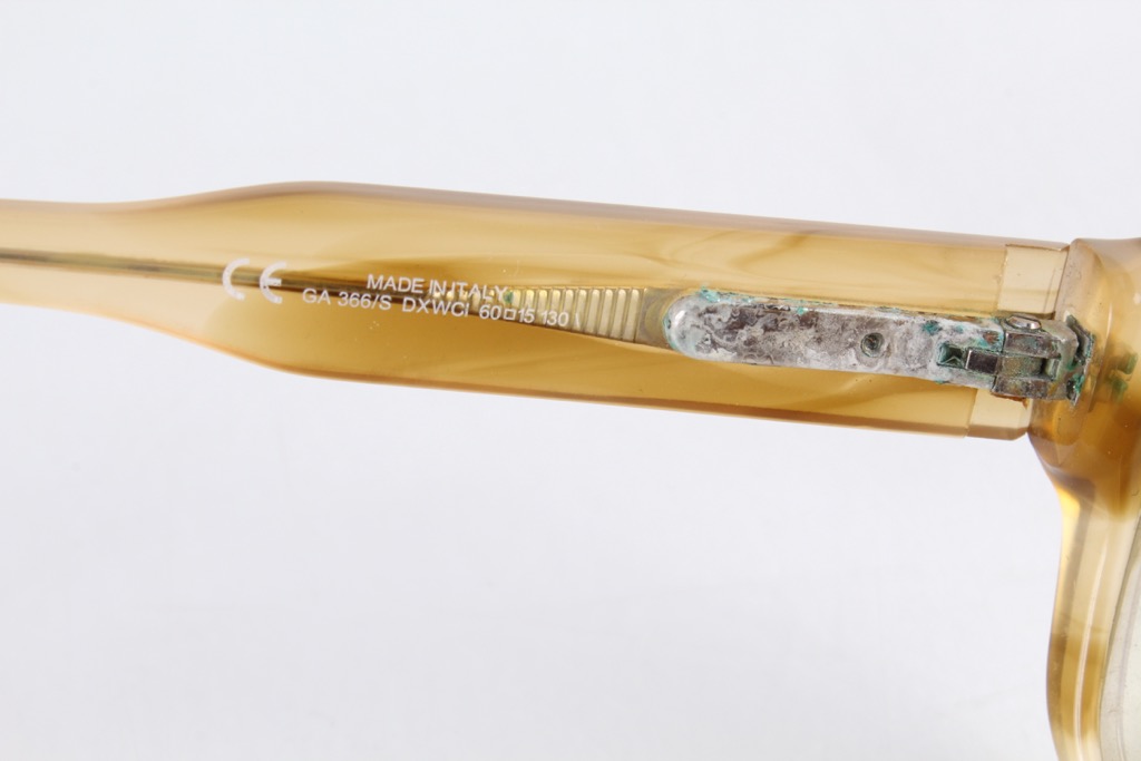 Giorgio Armani Tortoiseshell Sunglasses in Light Brown/Havana Blonde