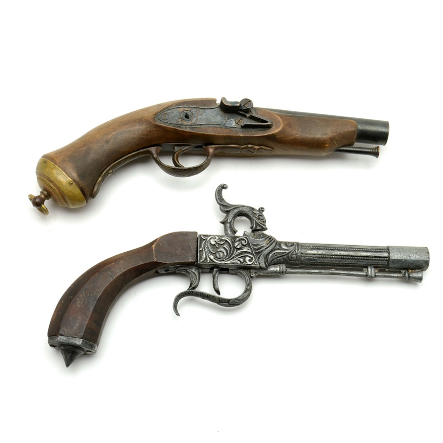 Pair Of Replica Pistol Firearms