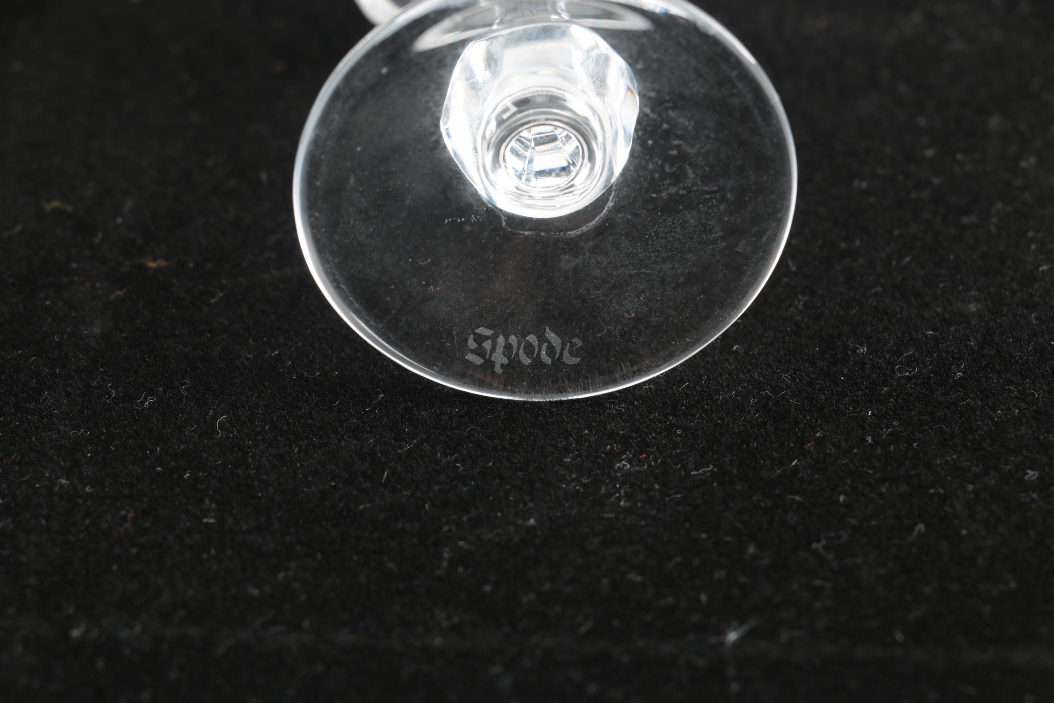 Spode "Joanne" Cordial Glassware Set