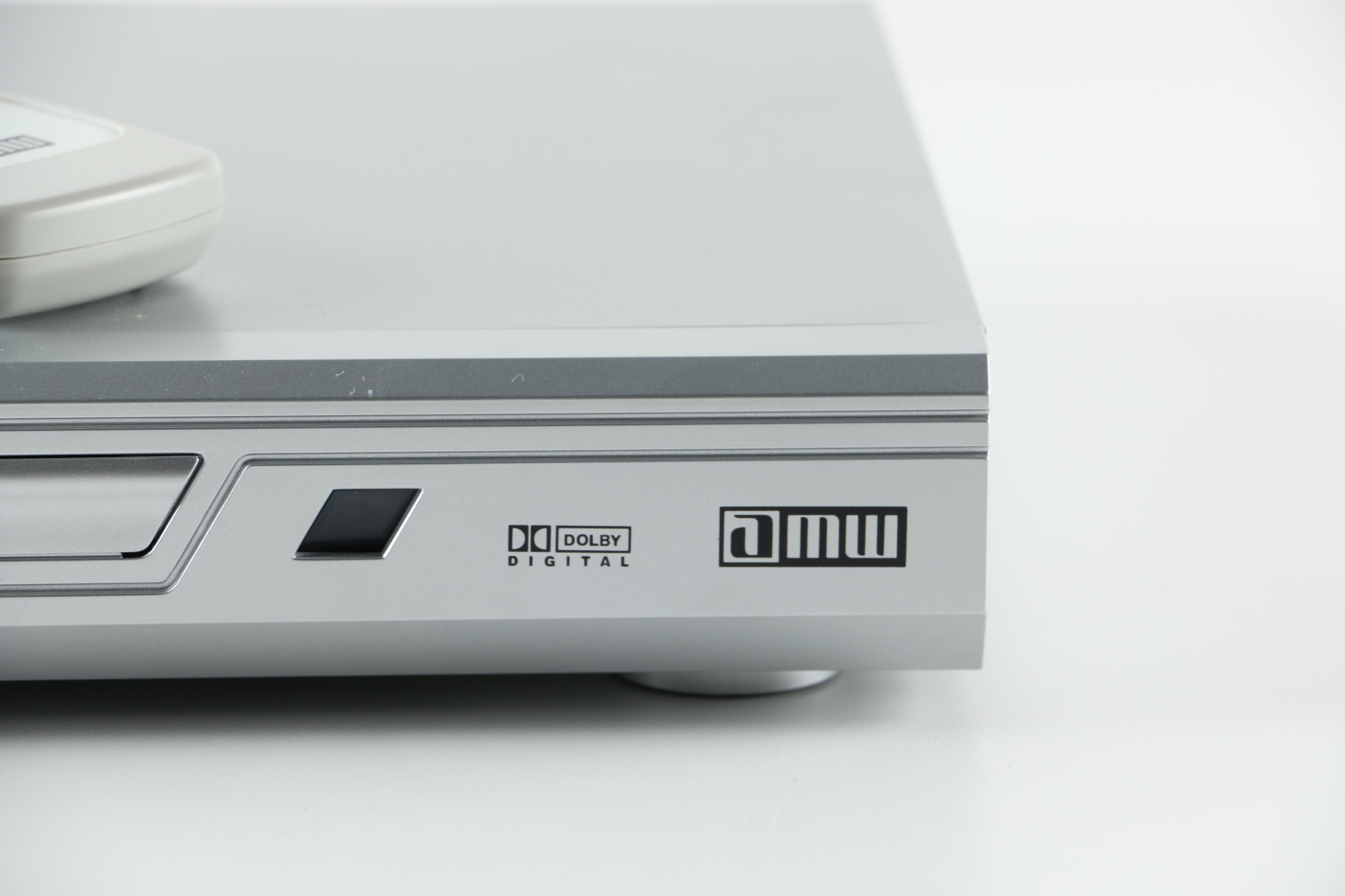 AMW DVD Player and Remote Control