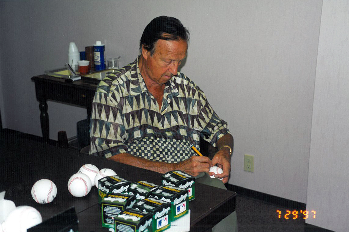 Stan Musial Signed Baseball