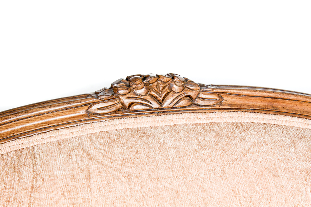 Vintage Ethan Allen Upholstered Armchair