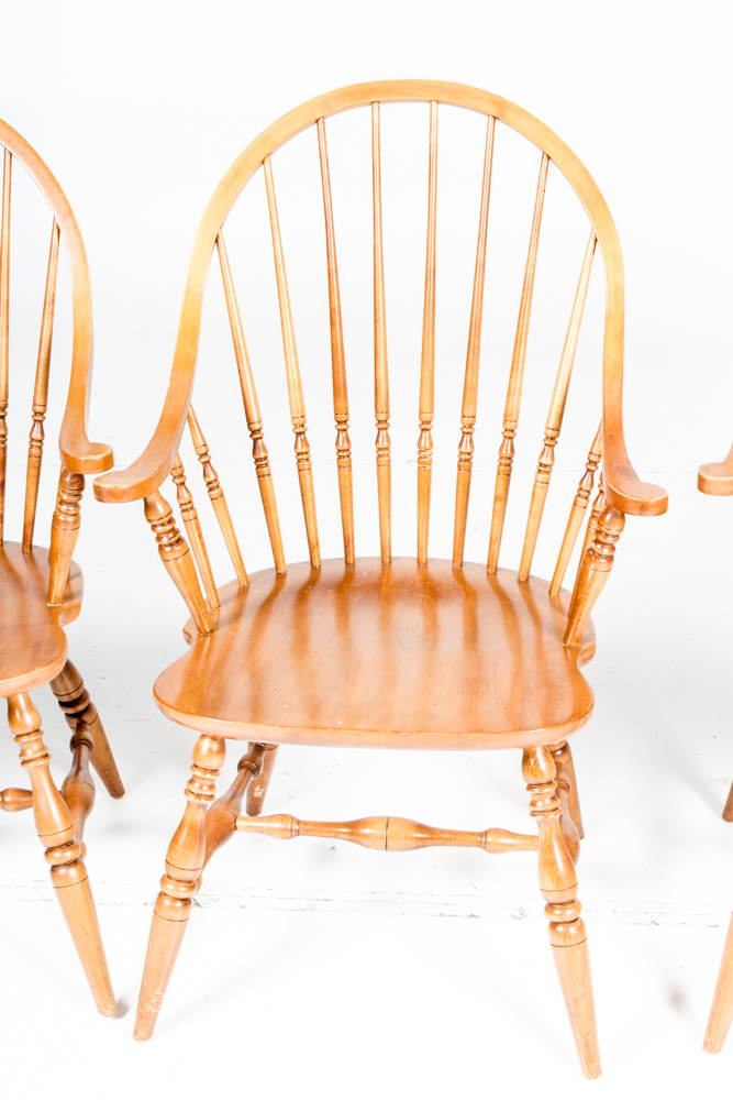 Ethan Allen Windsor Style Armchairs