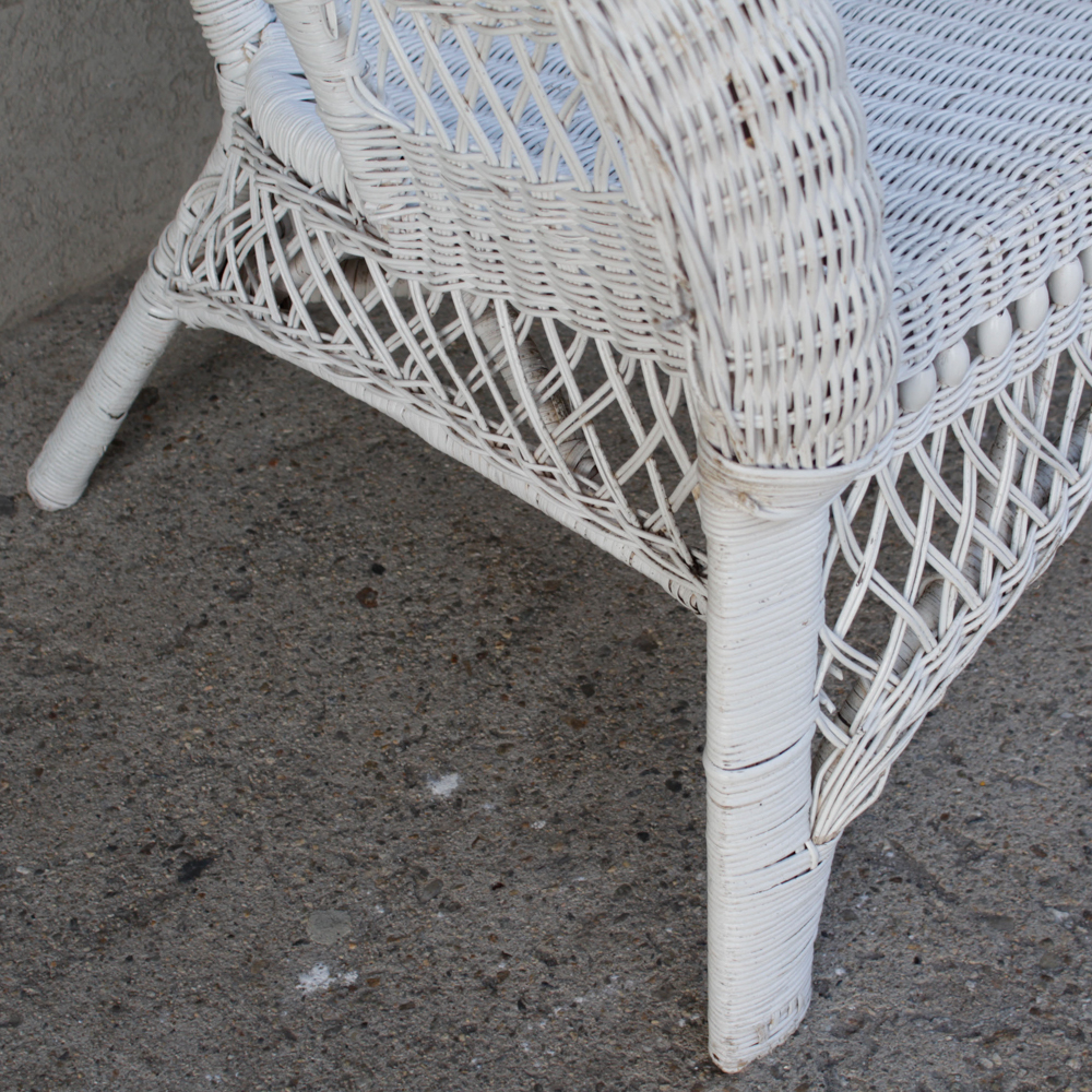 Wicker Patio Armchair