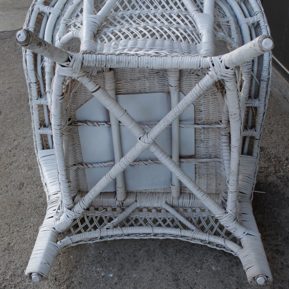Wicker Patio Armchair