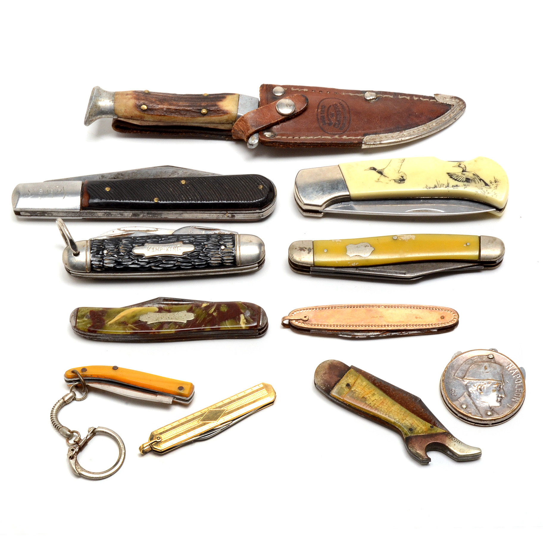 Collection of Vintage Pocket Knives