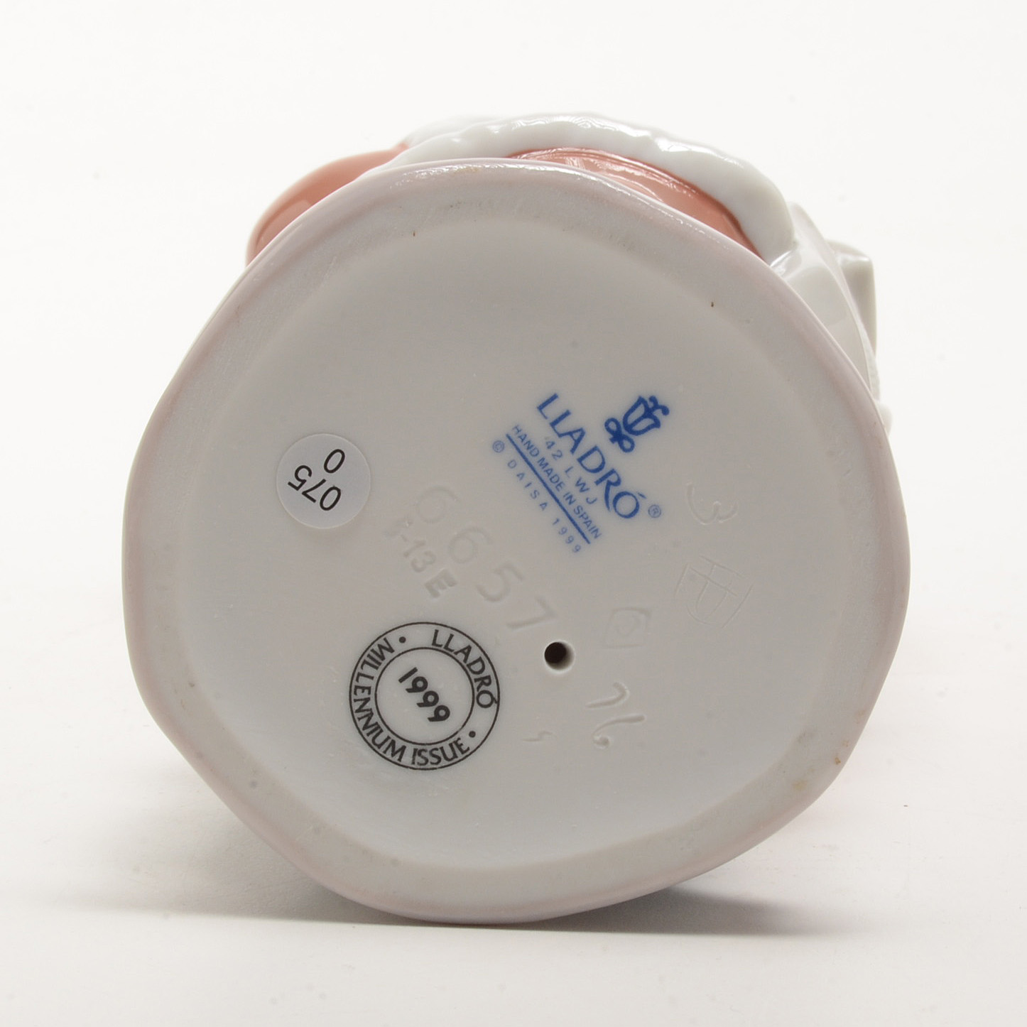 Lladro "A Gift From Santa" and "Santa's List" Figurines