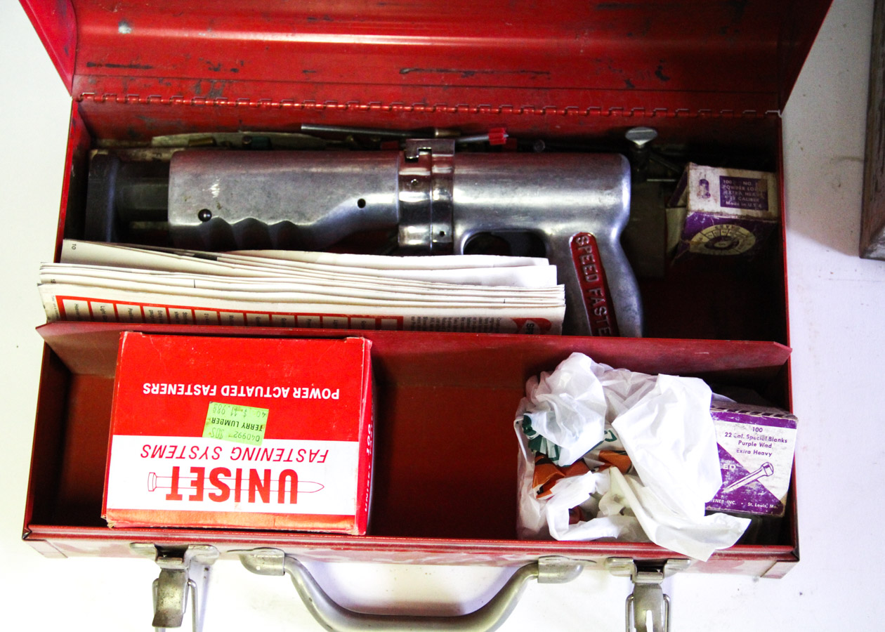 Collection of Metal Toolboxes with Contents