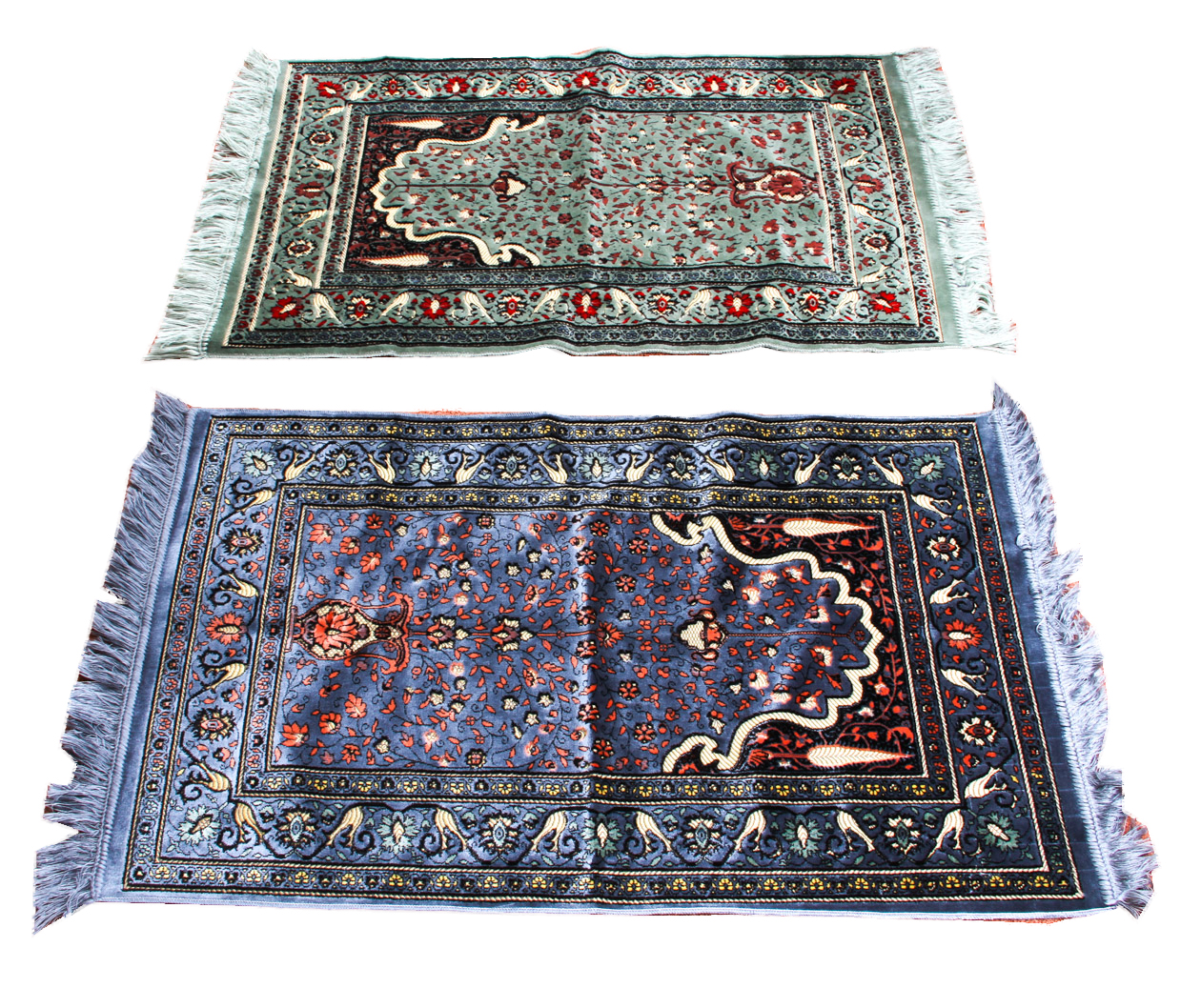 Pair of Kadifeteks Turkish Prayer Rugs