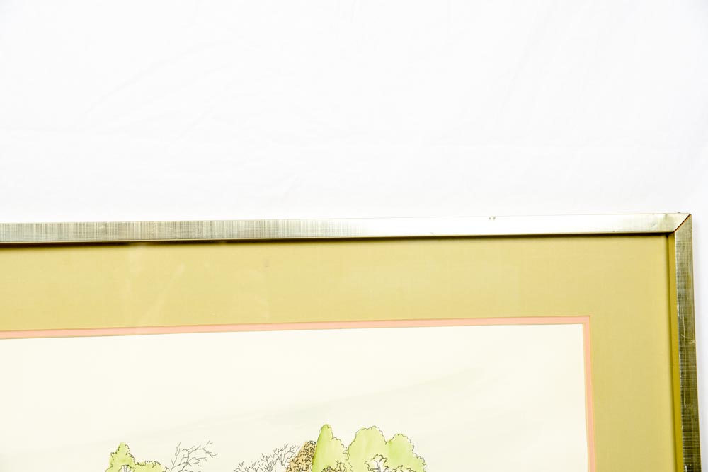 Framed Print of"The Cove" 33/200 M.Cole