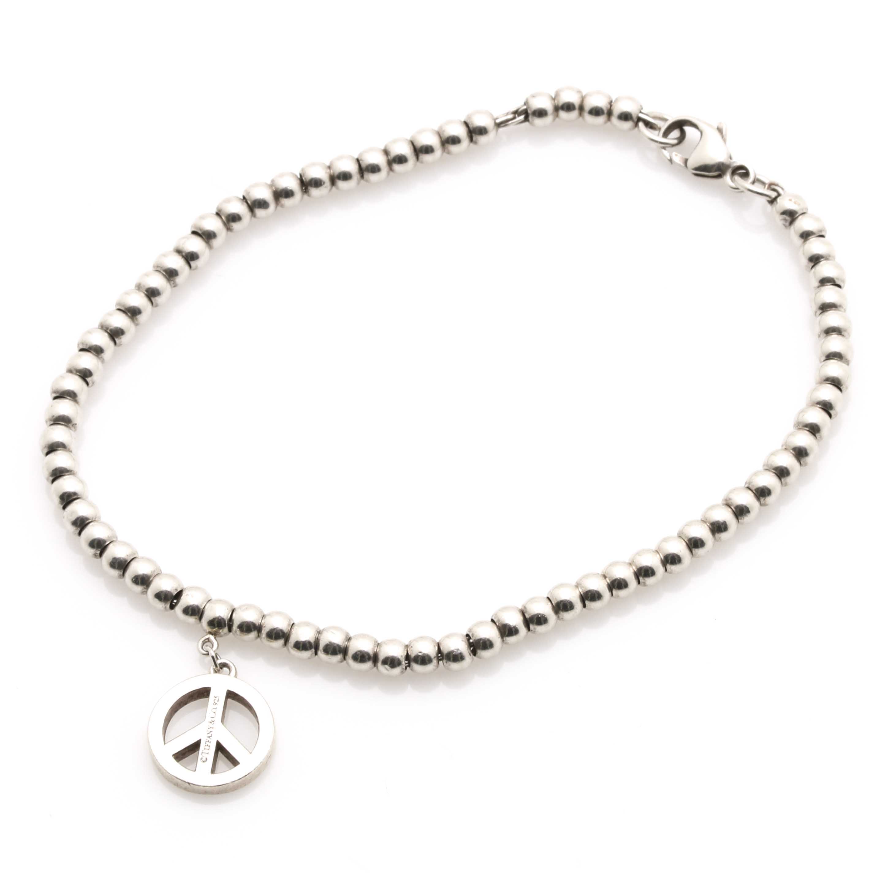 Tiffany sales peace bracelet