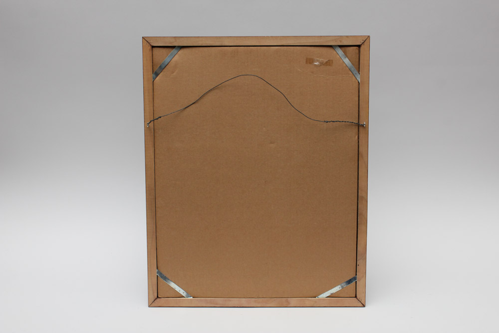 Paul Miller Framed Offset Lithograph "The 'Bama Legend"