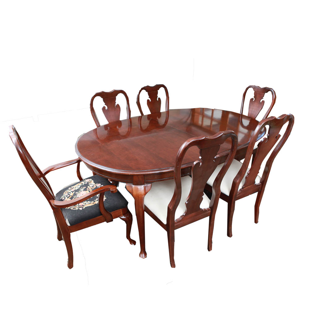 Thomasville collectors outlet cherry dining room