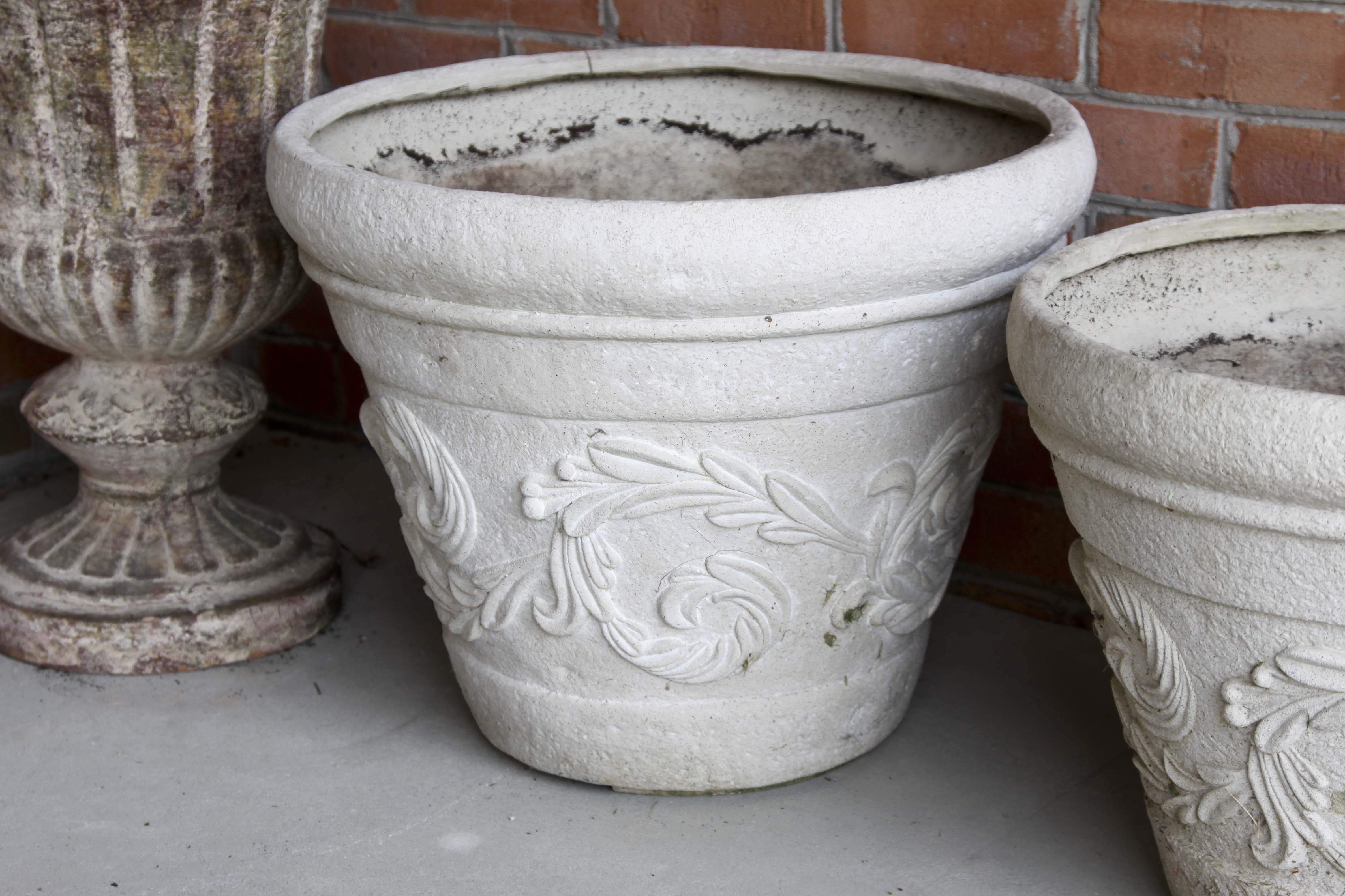 Assortment of Outdoor Planters