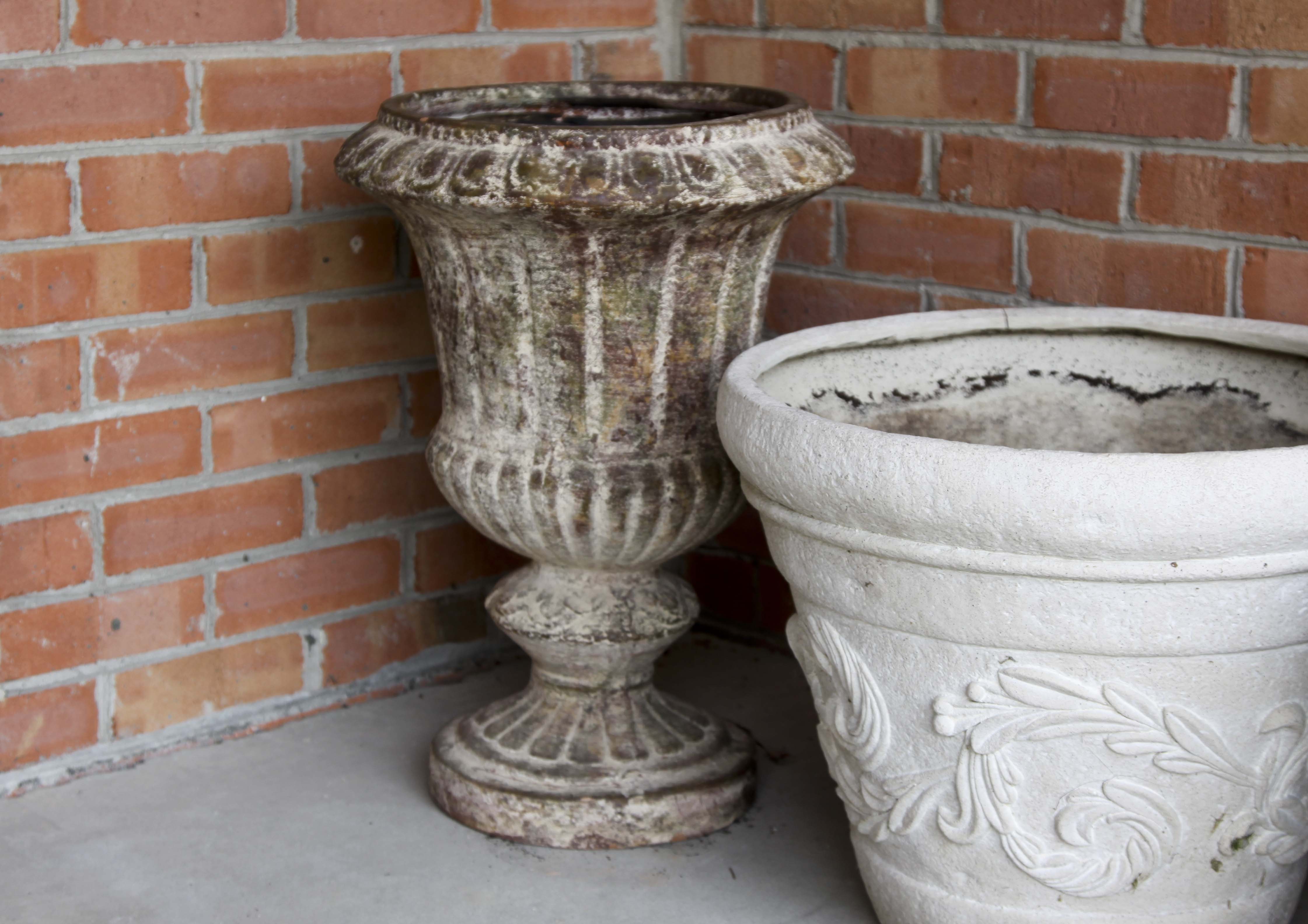 Assortment of Outdoor Planters