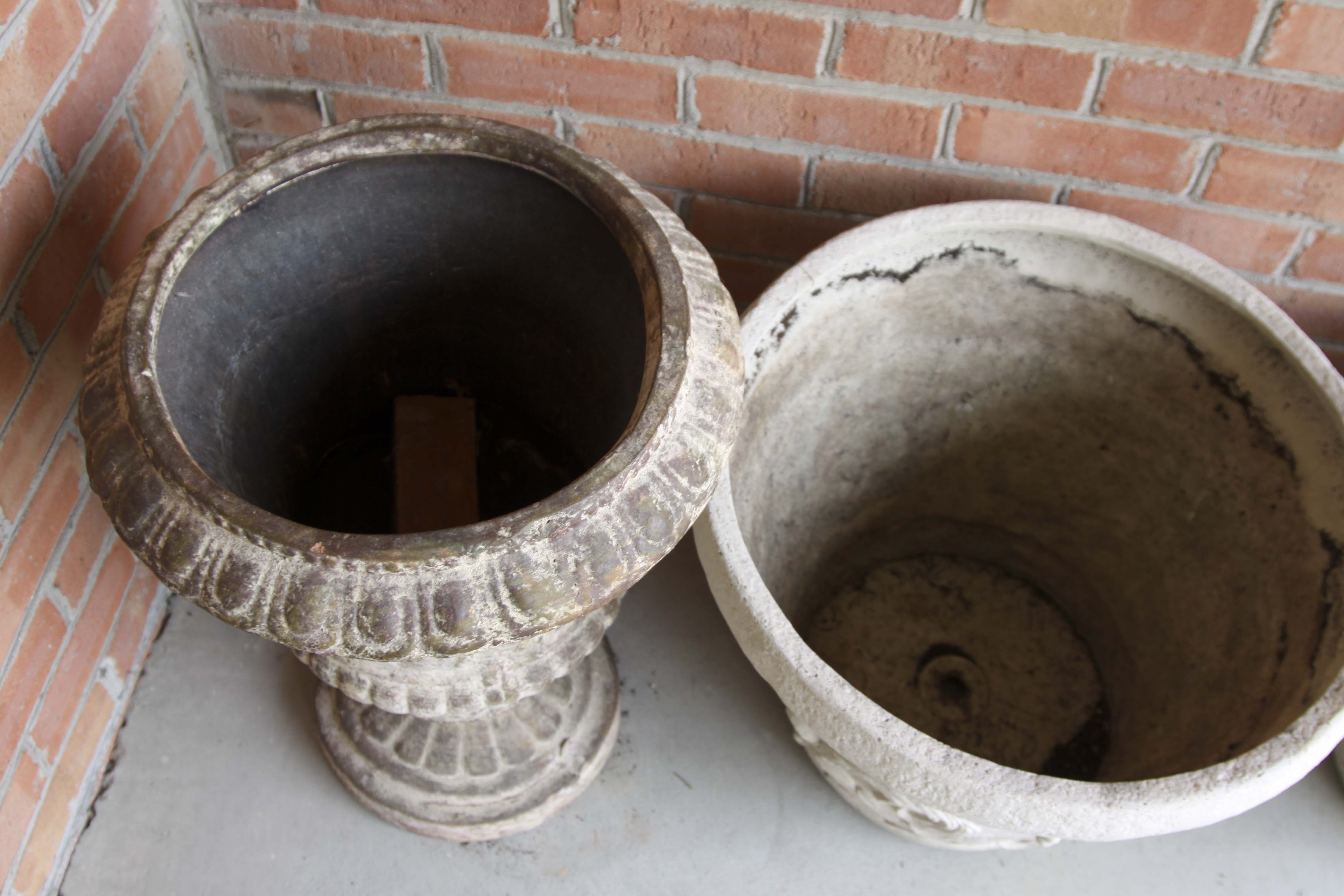 Assortment of Outdoor Planters