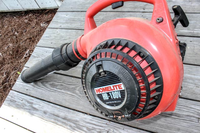 John Deere Line Trimmer, Homelite Blower, Black & Decker Trimmer