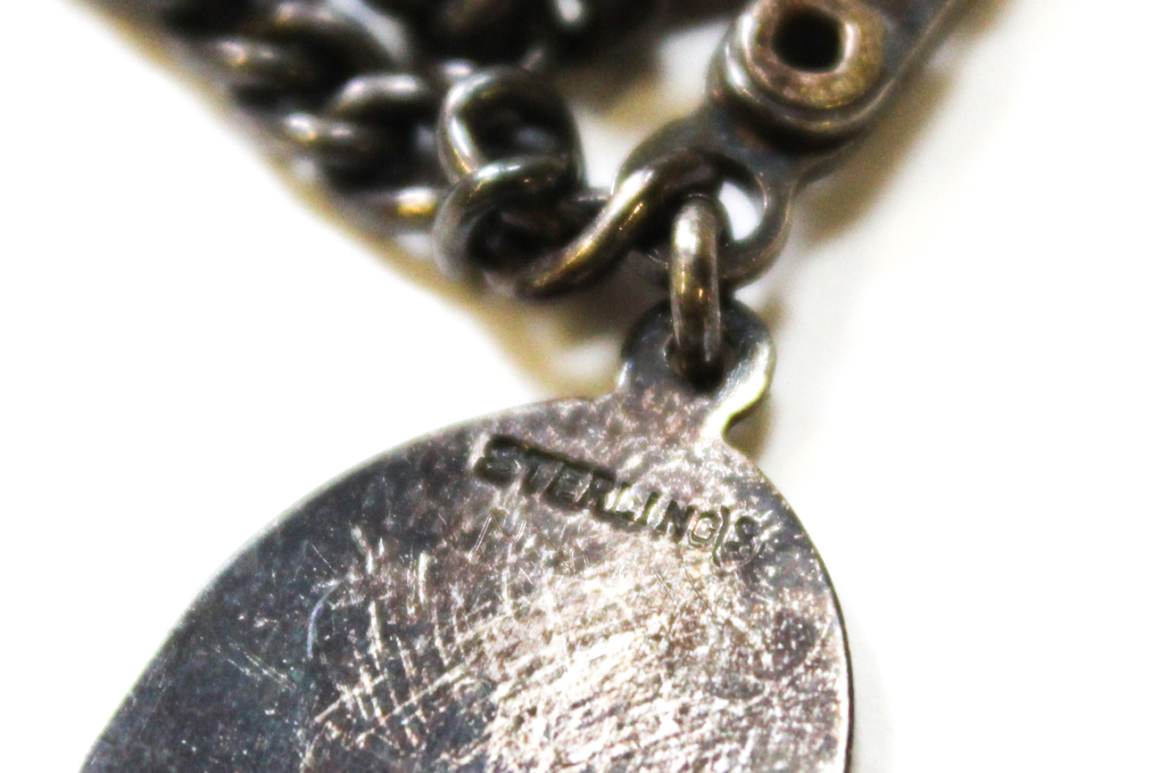 Assortment Of Sterling Silver Chain Jewelry