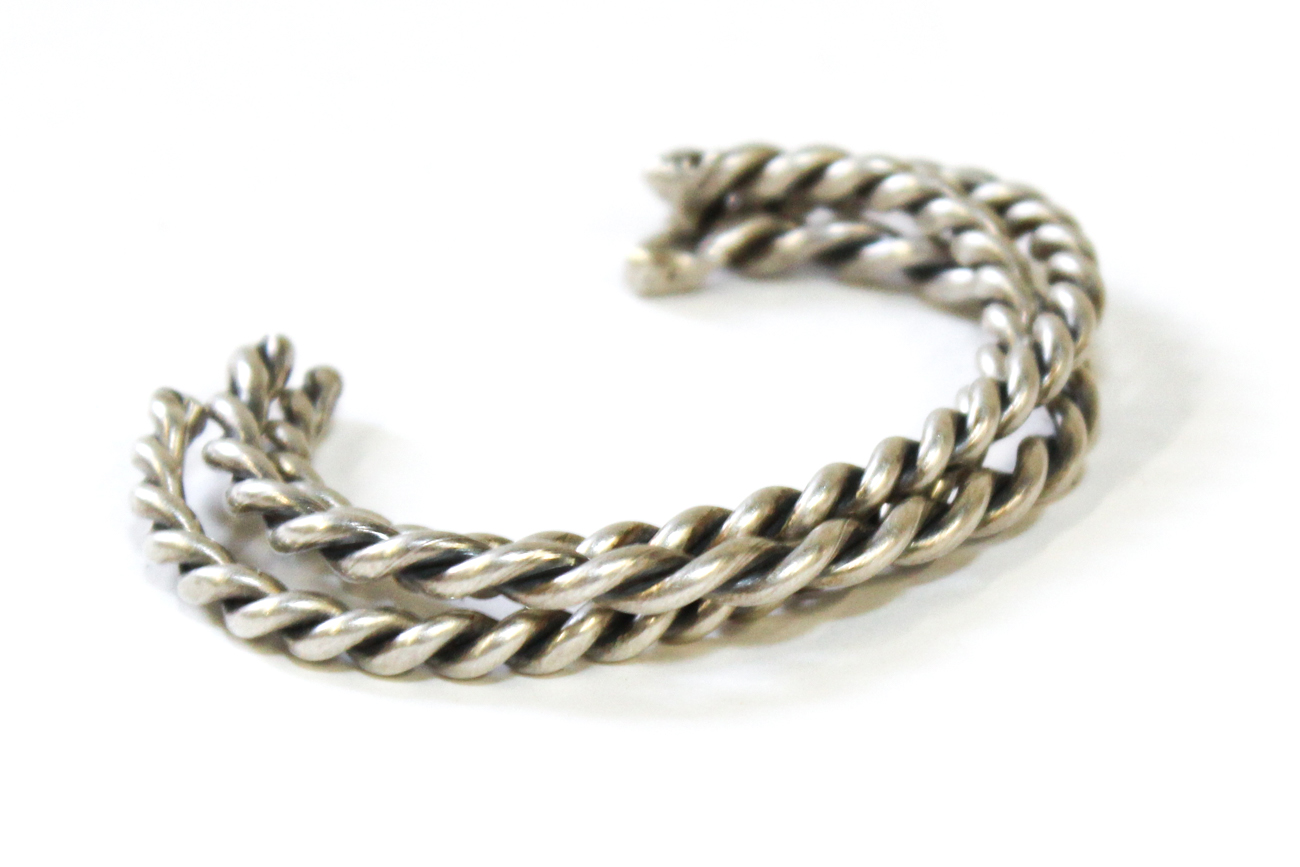 Grouping Of Sterling Silver Cuff Bracelets