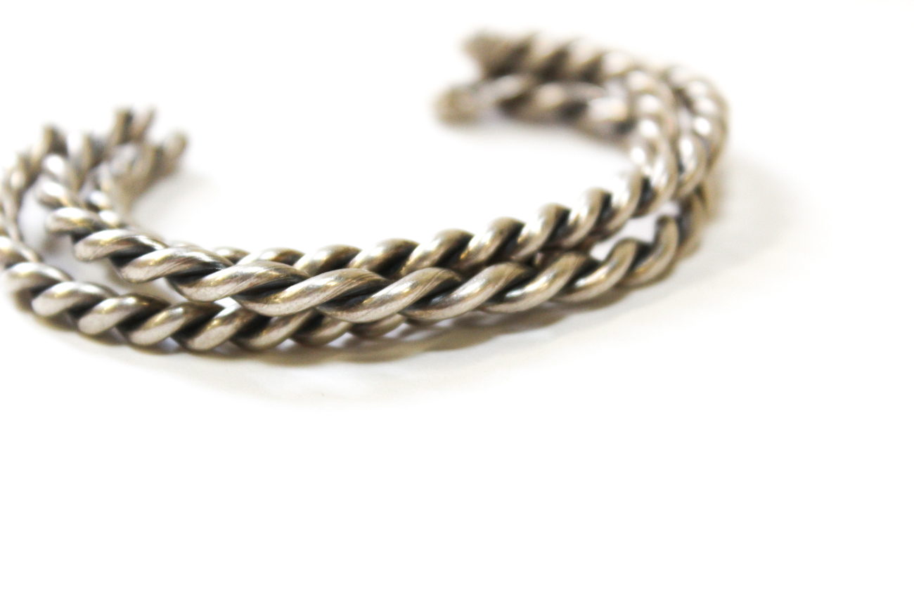 Grouping Of Sterling Silver Cuff Bracelets