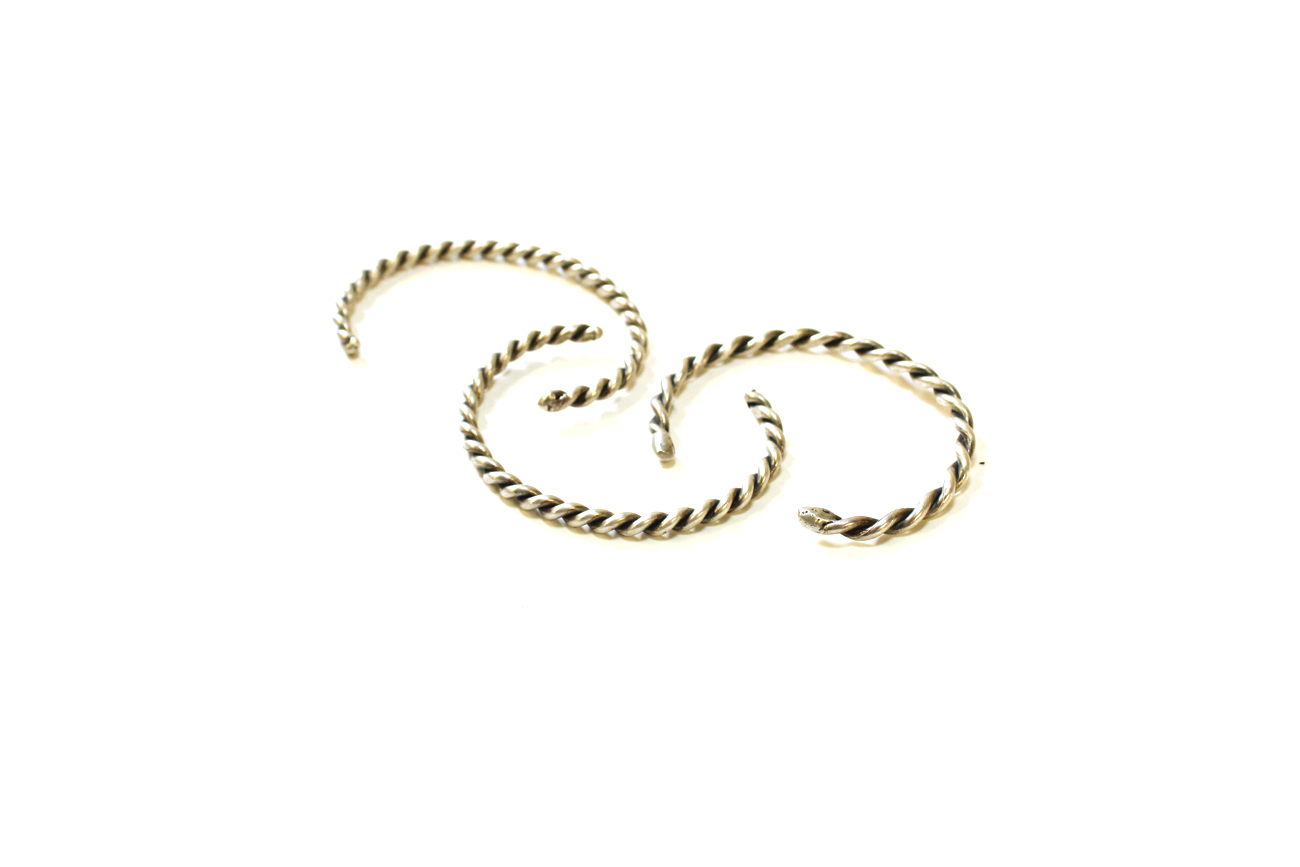 Grouping Of Sterling Silver Cuff Bracelets