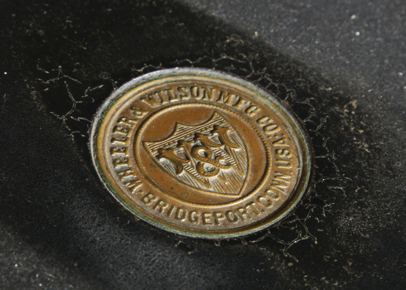 Antique Wheeler and Wilson Sewing Machine and Table