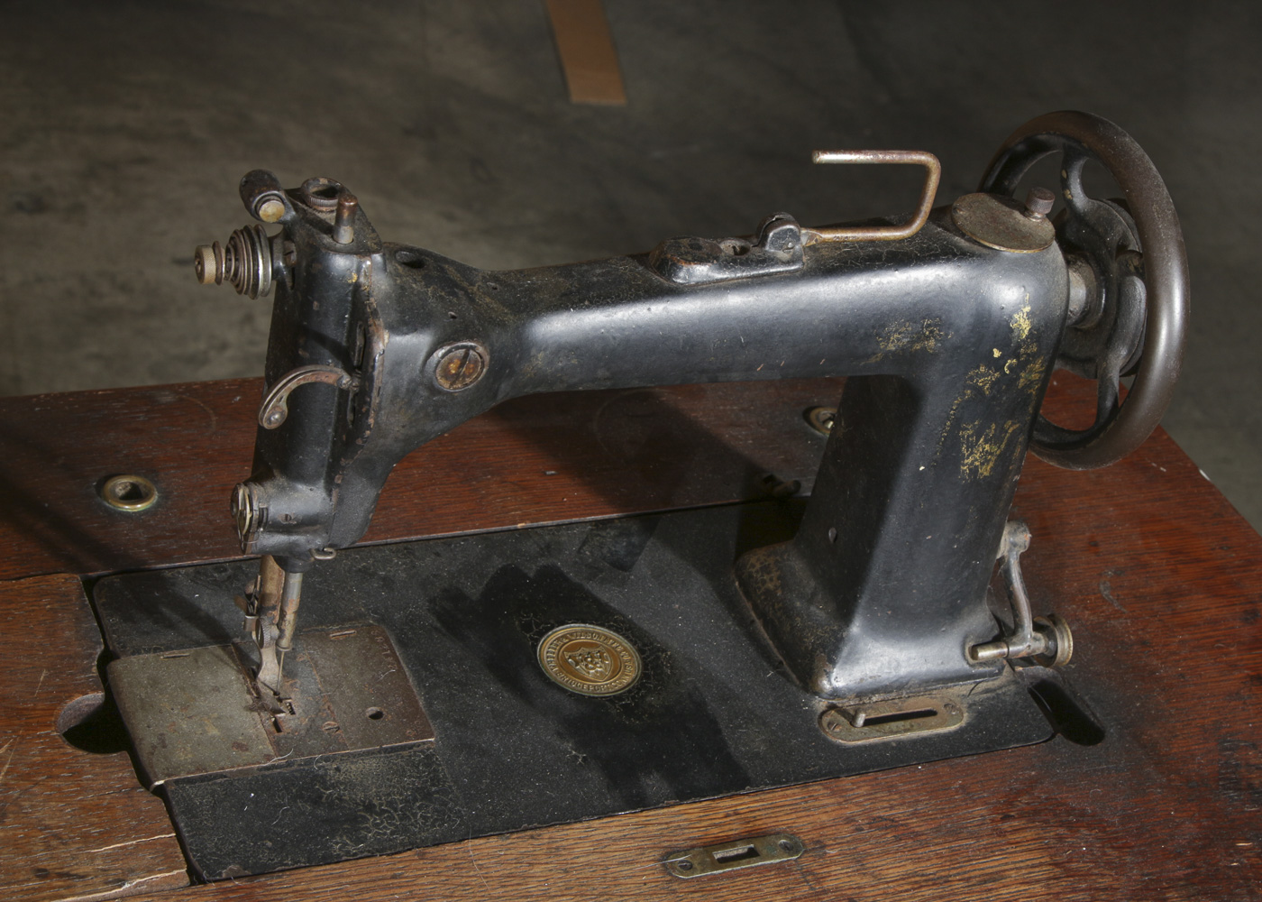 Antique Wheeler and Wilson Sewing Machine and Table