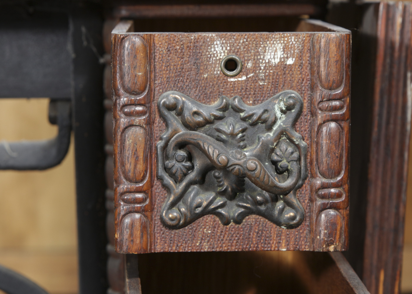 Antique Wheeler and Wilson Sewing Machine and Table